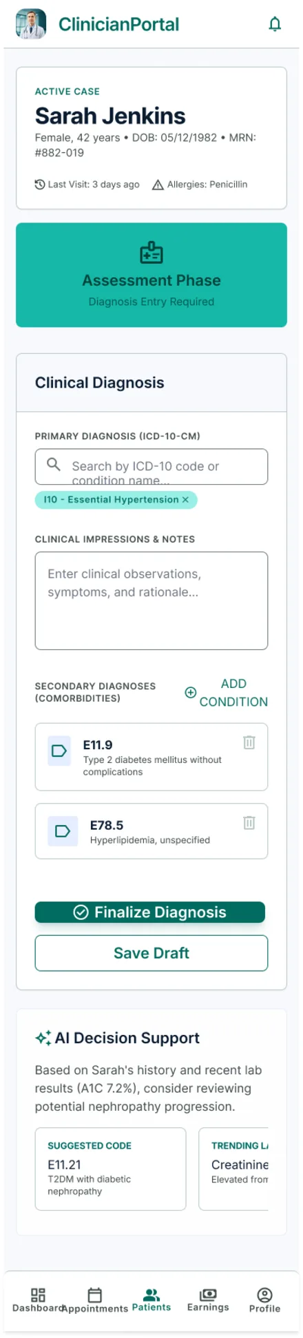 Diagnosis