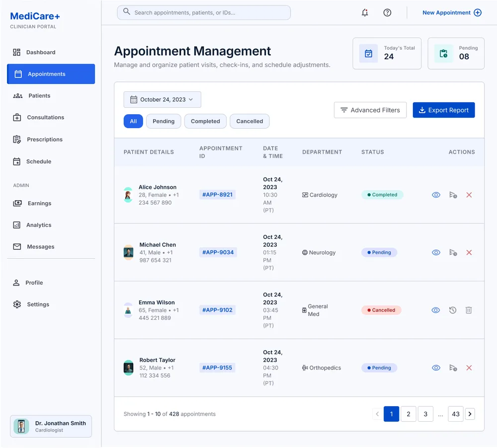 Appointments