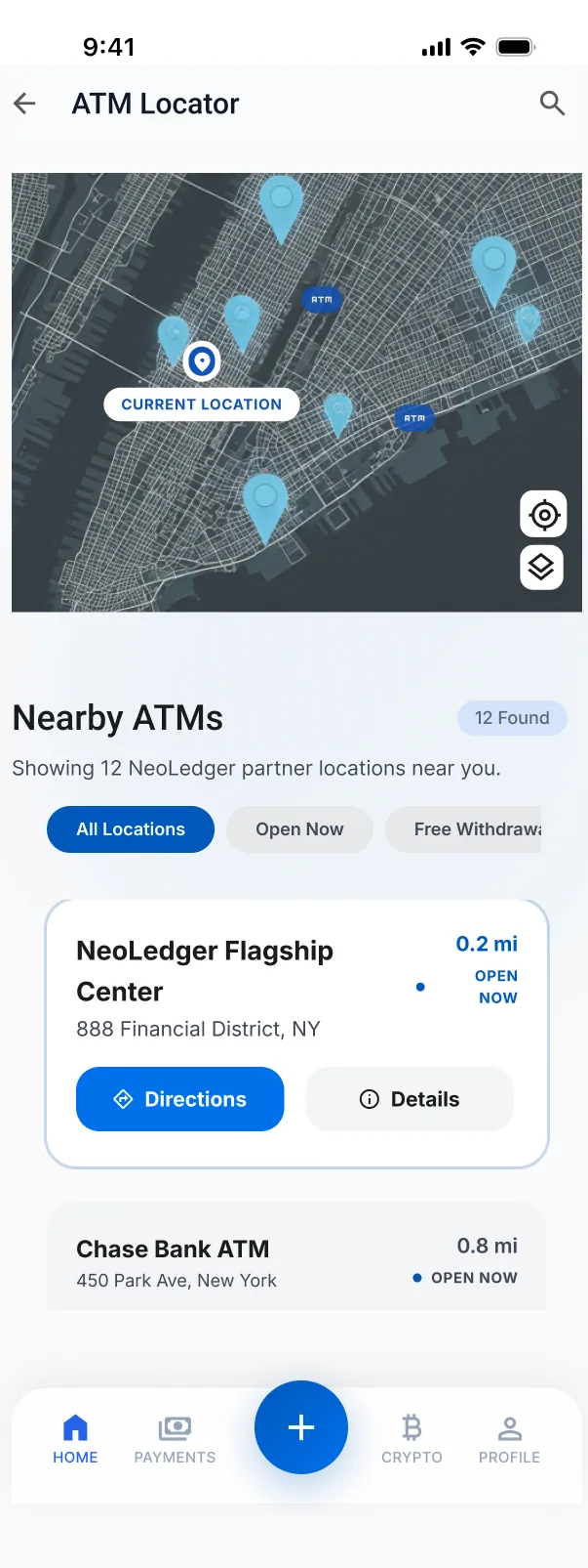 ATM locator